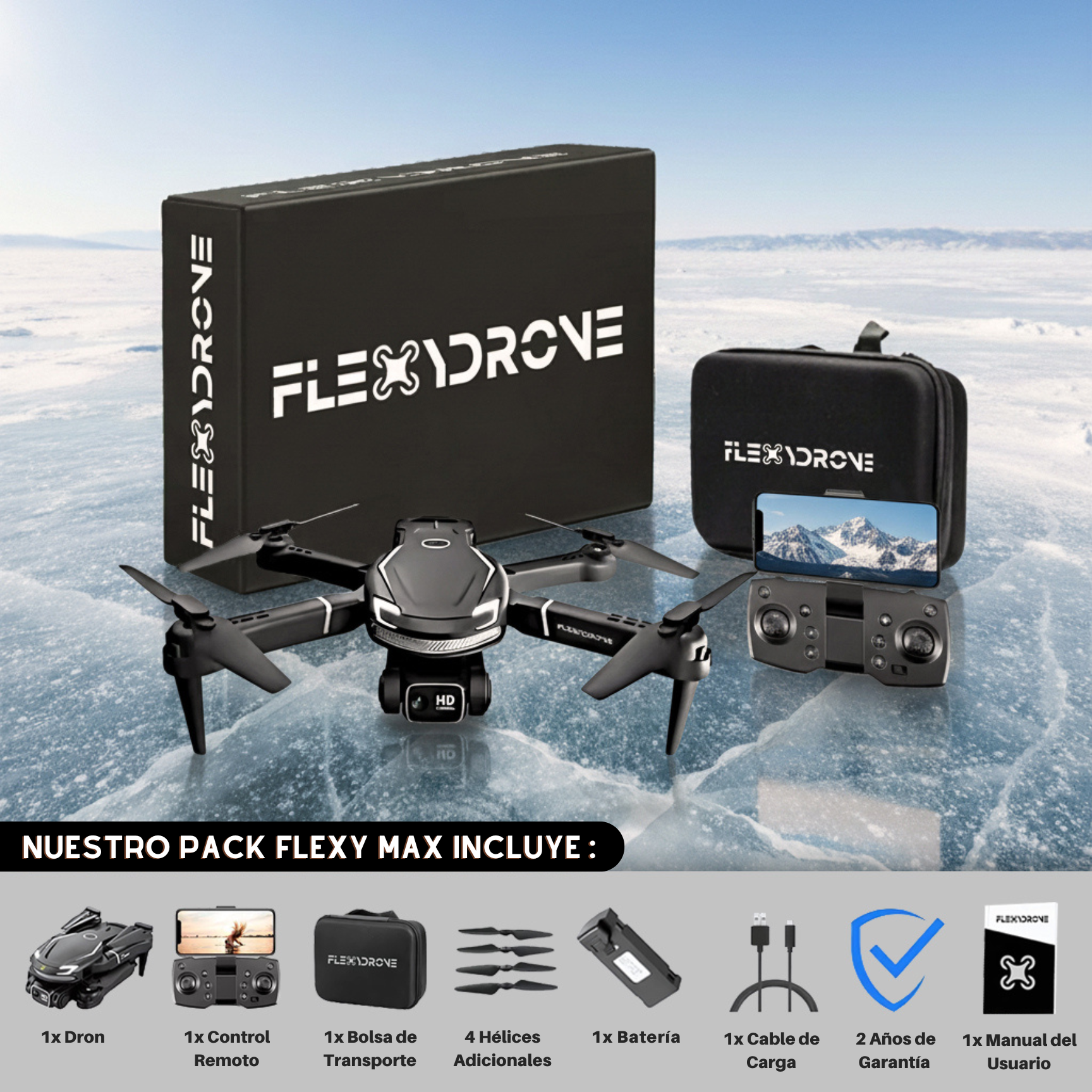 FLEXY Max -  Dron 4K